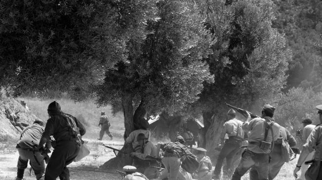 El joven recibió un disparo en la cabeza en un campo de batalla de Levante, Valencia, en mayo de 1938.