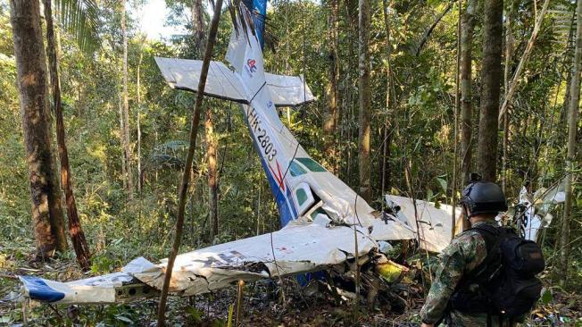 Avioneta accidentada en la selva de Caquetá y Guaviare