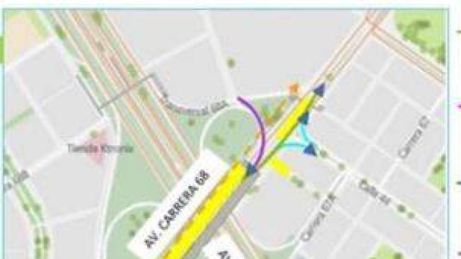 Abrieron el puente de la carrera 68 con calle 26: así será el tráfico ...