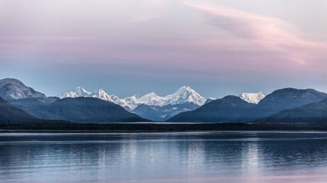 Parque nacional y reserva de la Bahía de los Glaciares en Alaska.