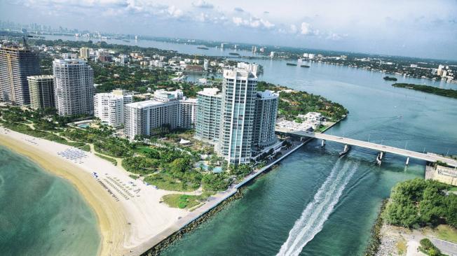 Vista panorámica de Miami.