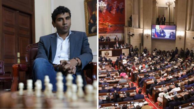 David Racero fue presidente de la Cámara hasta el pasado 20 de julio.