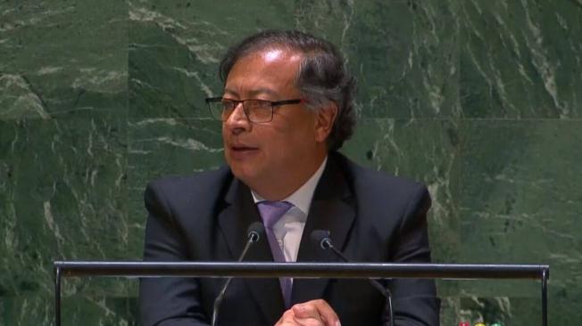 Gustavo Petro, en discurso en Asamblea de la ONU.