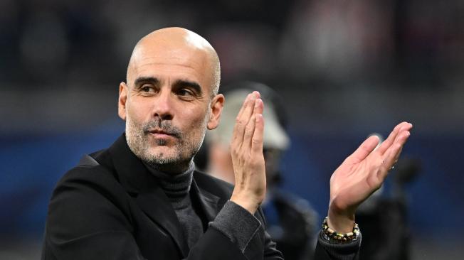 El entrenador Pep Guardiola se mostró satisfecho tras la victoria de su equipo.