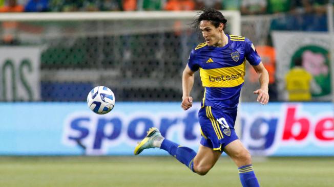 Edinson Cavani, jugador de Boca.