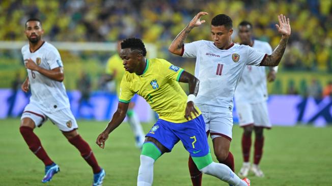 Venezuela: El Golazo De Chilena Contra Brasil En La Eliminatoria Para ...