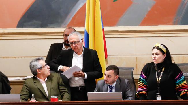 Bogotá noviembre 30 de 2023. En la Cámara de Representantes se lleva acabo el debate a la Reforma a la Salud. Foto Néstor Gómez - El Tiempo