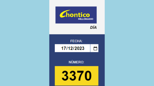 Resultados Del Chontico Día Y Noche De Este Domingo 17 De Diciembre De 2023