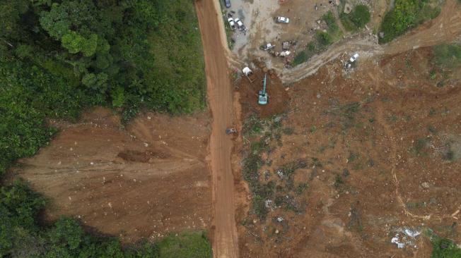 Tragedia del Chocó desde el aire
