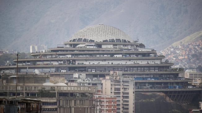 'El Helicoide', lugar donde se encuentra recluida Rocío San Miguel, en Caracas (Venezuela).