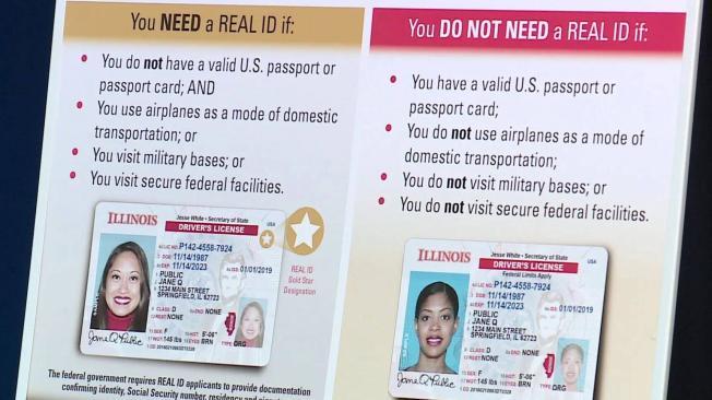 Las tarifas para obtener la Real ID son las mismas que las de una licencia estándar en Illinois.