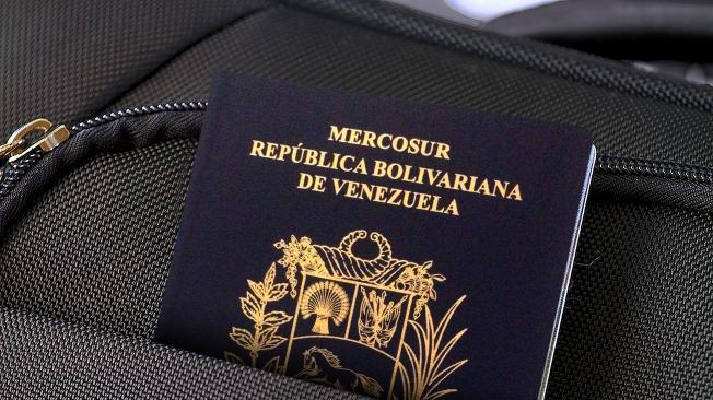 Pasaporte de Venezuela.