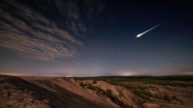 Este cometa es llamodo Diablo por su cola rojiza.