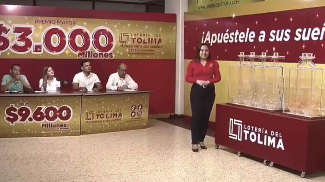 La Lotería del Tolima entrega un pemio mayor de 3.000 millones de pesos.