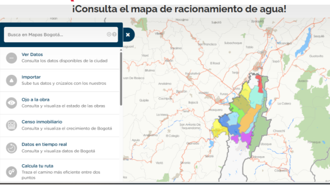 Racionamiento De Agua En Bogotá Así Puede Consultar Los Turnos De Los Cortes En Línea 5109