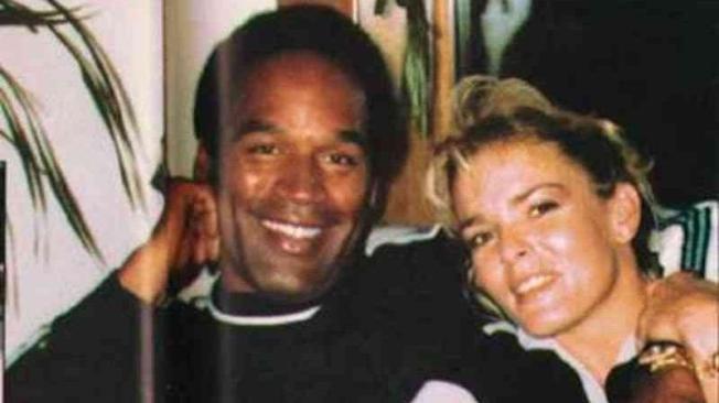 O. J. Simpson y su exesposa Nicole Brown
