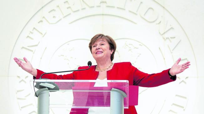 La directora gerente del FMI, Kristalina Georgieva.