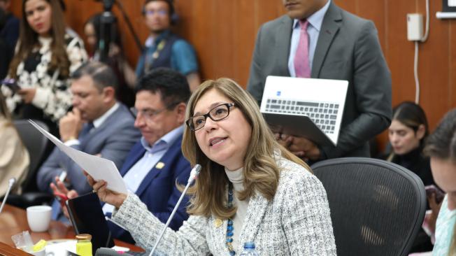 Norma Hurtado, senadora del partido de 'la U'.