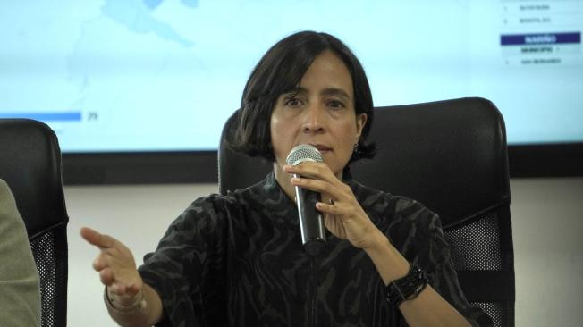 La ministra de Ambiente, Susana Muhamad.