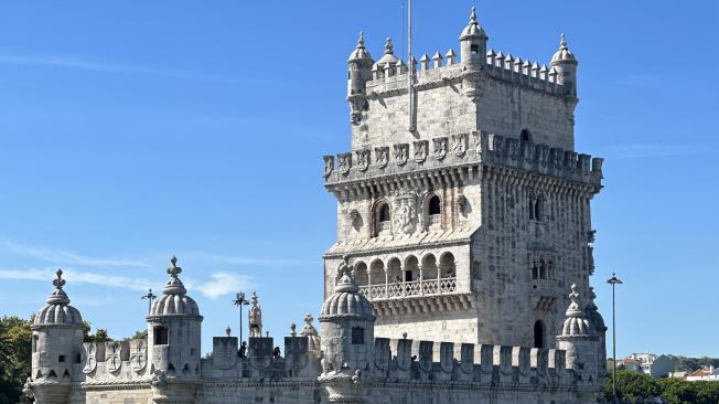 Torre de Belém, monumento ícono de la ciudad.