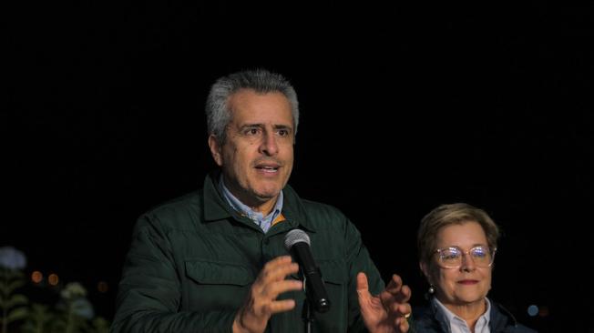 Luis Fernando Velasco y Gloria Inpes Ramírez.