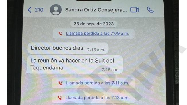 Se Revelaron Chats Entre Sandra Ortiz Y Olmedo López Ambos Salpicados Es Escándalo Por Soborno 8517