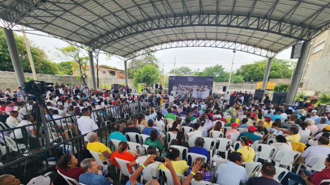 'Gobierno con el Pueblo' en Barranquilla.