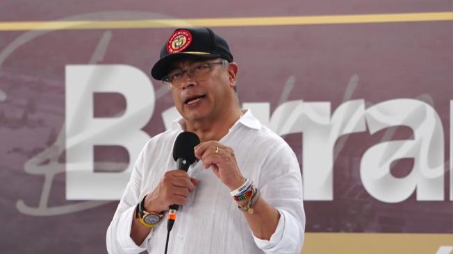 El presidente Gustavo Petro.