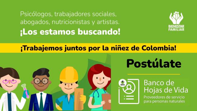Convocatorias del ICBF.