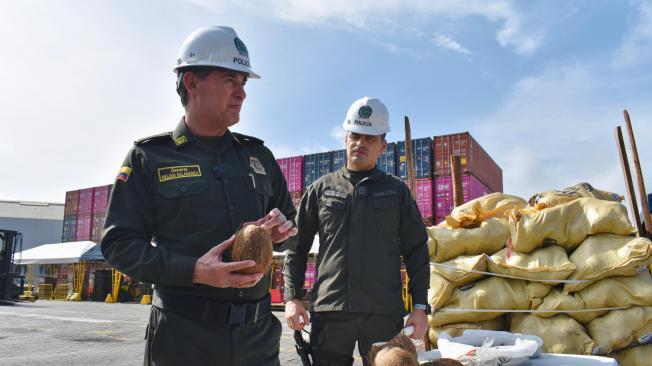 La droga iba con destino a España