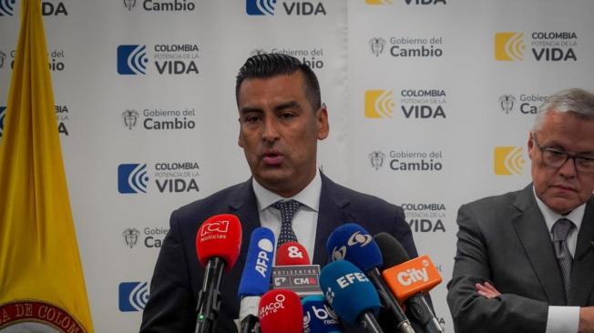 Coronel Daniel Gutiérrez, director del Inpec