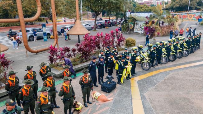 Balance se presentó durante un acto para resaltar a la Fuerza Pública