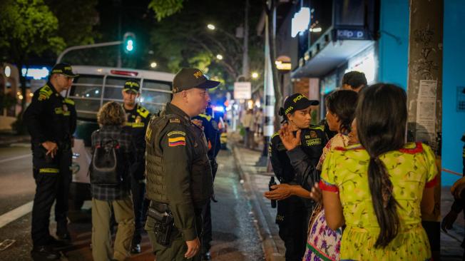 Uno de los operativos se llevó a cabo en El Poblado.