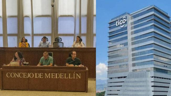 Concejo de Medellín debate el tema Tigo-UNEy EPM