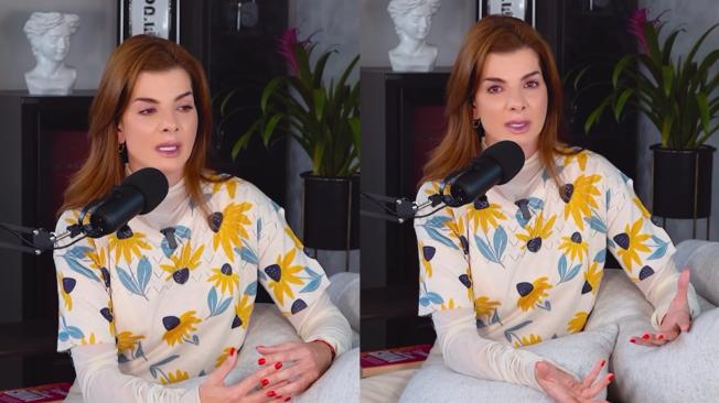 Video) Carolina Cruz rompe en llanto al contar cómo vivió la ola de matoneo que le hicieron a ella y a su hijo Salvador: 'Ustedes no se lo imaginan'