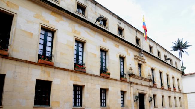 Sede de la Cancillería en Bogotá.