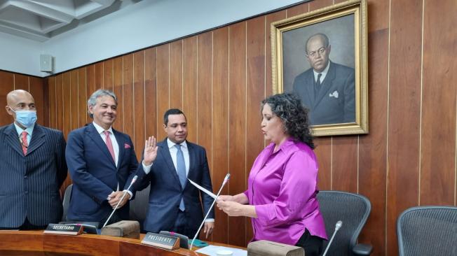 Senadora Angélica Lozano.
