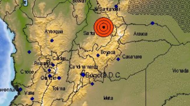 Un temblor ocurrió en la tarde de este viernes, 26 de julio, en Colombia.