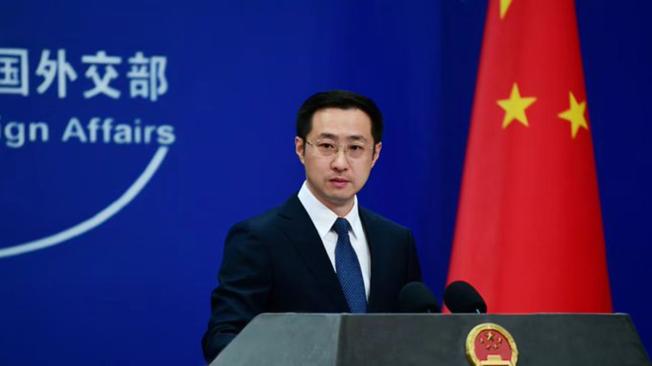 Lin Jian, Portavoz del Ministerio de Relaciones Exteriores.