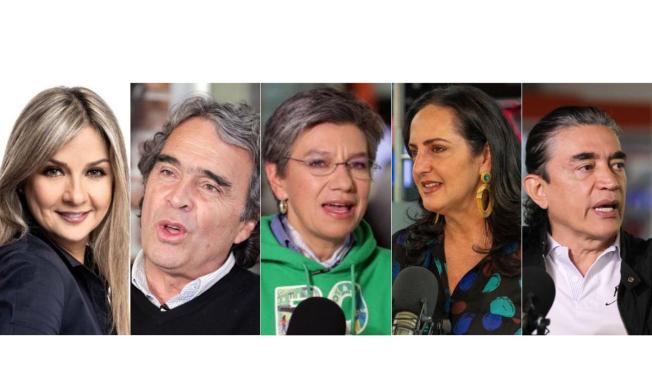  puntean Vicky Dávila, Sergio Fajardo, Claudia López, María Fernanda Cabal y Gustavo Bolívar