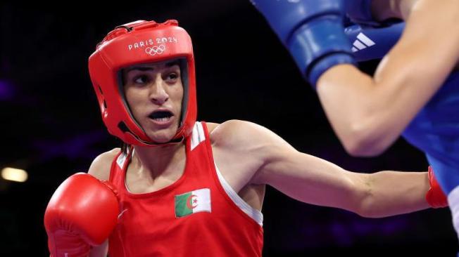 Imane Khelif ha entrenado box desde que tenía 16 años. 