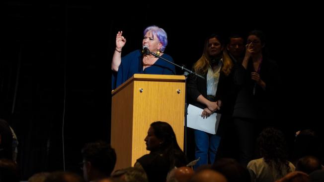 Gloria Flórez, presidenta de la Colombia Humana.