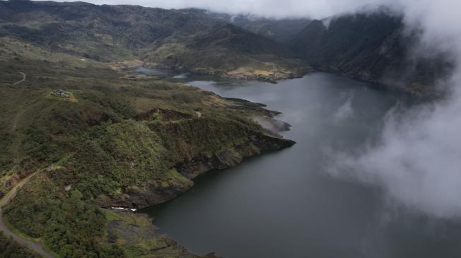 Sistema Chingaza, que aporta el 70 % del agua en Bogotá.