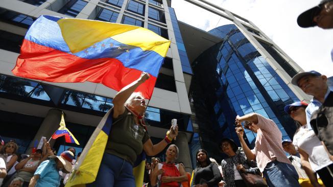 Protestas de la oposición en Venezuela.