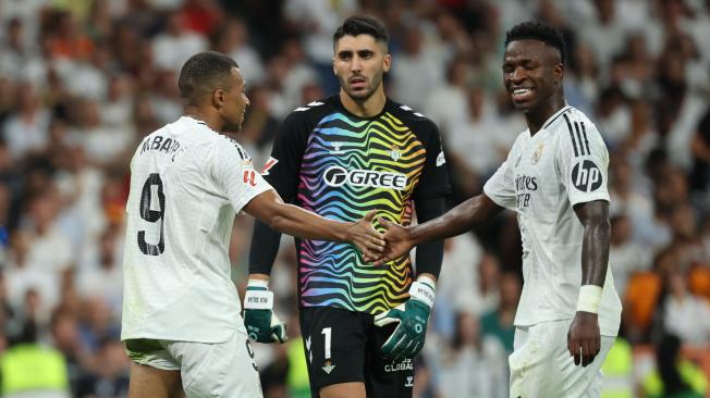 Mbappé y Vinicius.