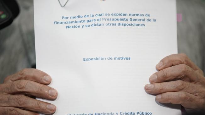 Gobierno radicó una nueva reforma tributaria para obtener recursos en el 2025.