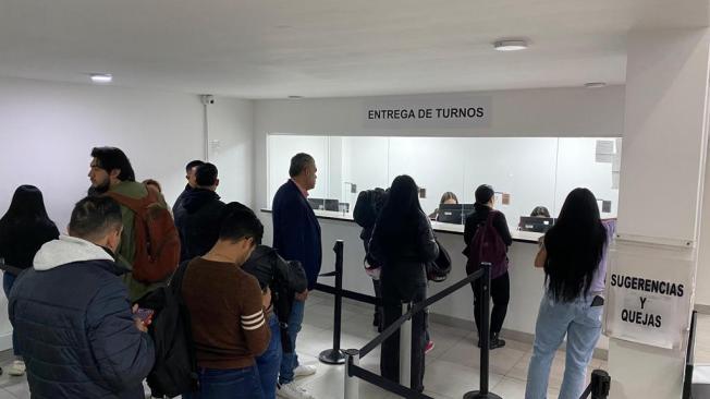 Oficina de pasaportes sede Centro, Bogotá.