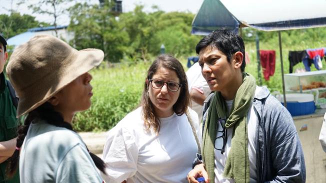 Tirana Hassan, directora ejecutiva de HRW, en su visita al Darién.