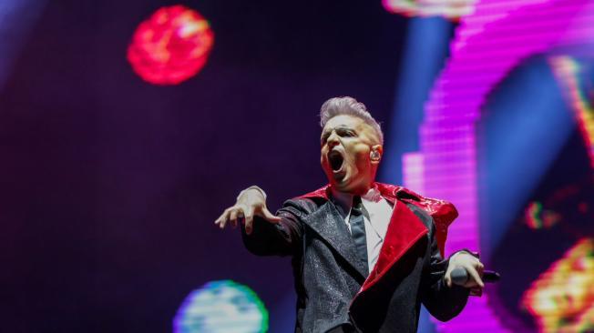 Alejandro Sergi, del dúo Miranda!, de Argentina, en el Festival Cordillera.