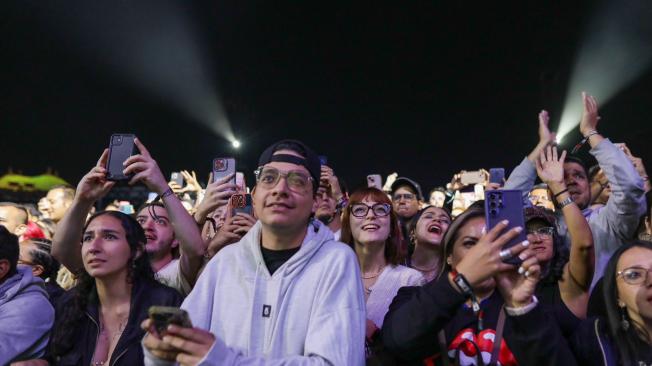 El público durante el concierto de Juan Luis Guerra, en el festival Cordillera 2024.